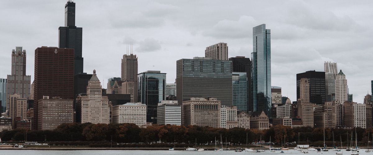 Chicago skyline, where Blumenshine Law Group represents hit and run accident victims